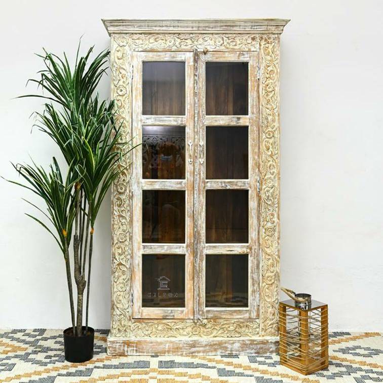 Adam Carved Bookcase