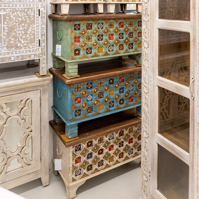 Zoe Brass & Tile Heritage Trunk