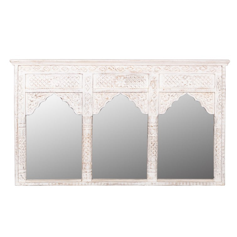 Dimsy Wooden Carved Mirror