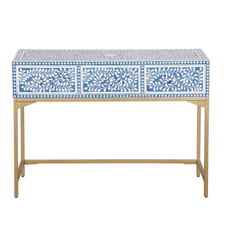 Michael Mother of Pearl Inlay Console Table