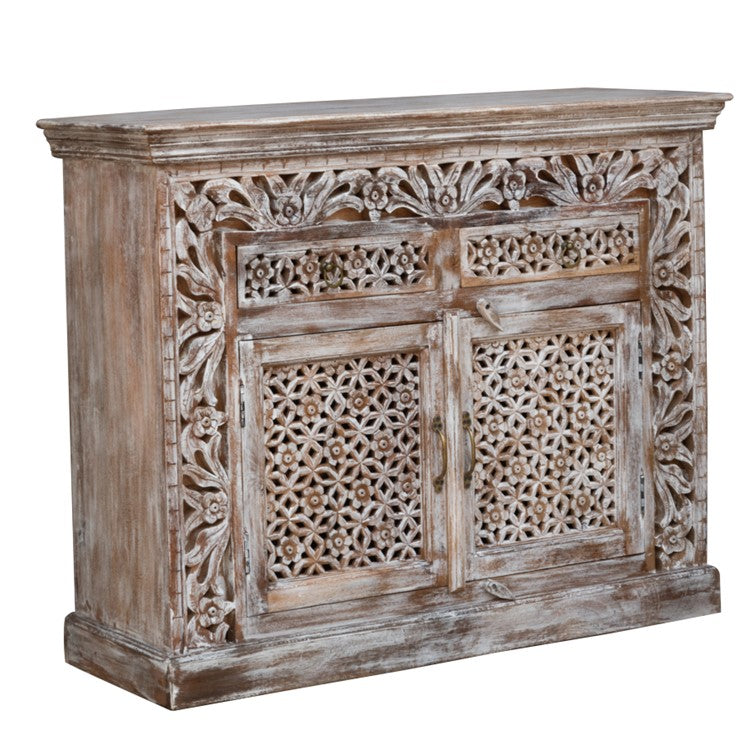 Vaibhav Carved Wooden Cabinet