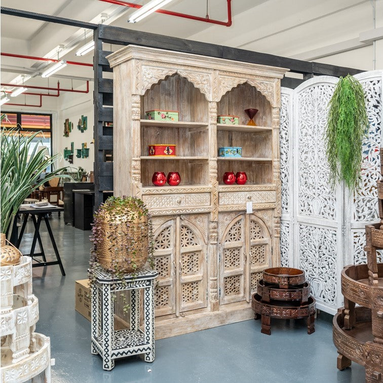 Miguel Bone Inlay Stool