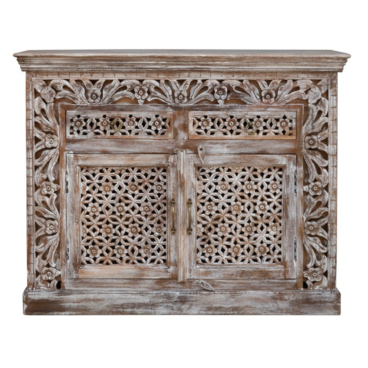 Vaibhav Carved Wooden Cabinet