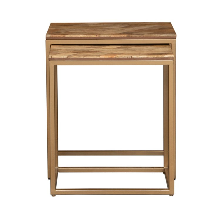 Rian Wooden Nesting Table Set