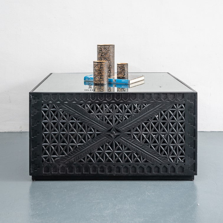 Louis Carved Wooden Coffee Table