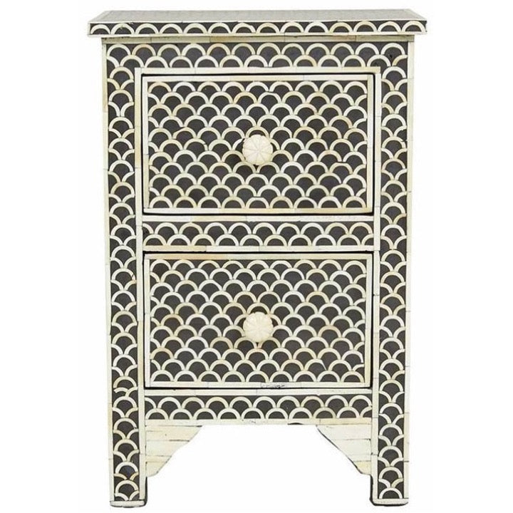 Jack Bone Inlay Bedside