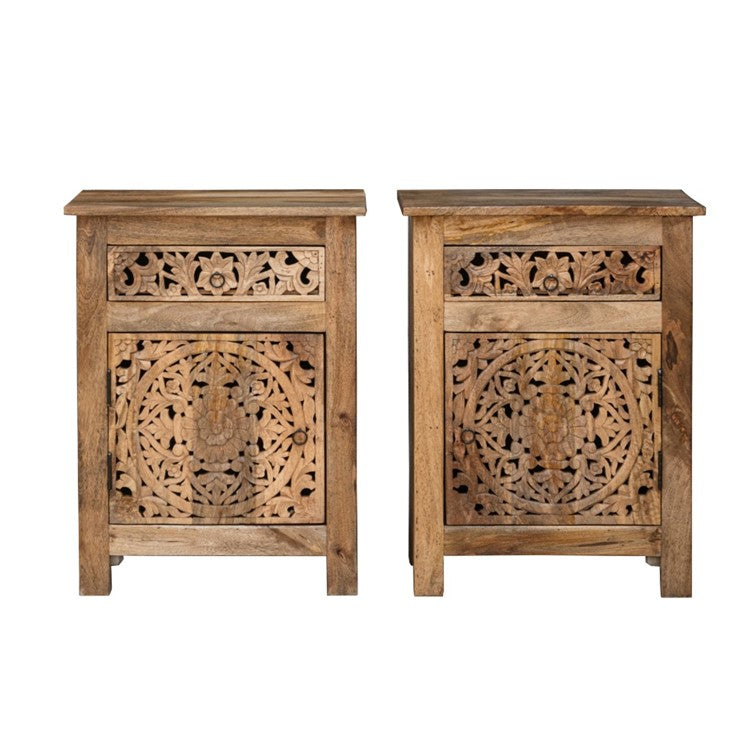 Bobby Wooden Bedside