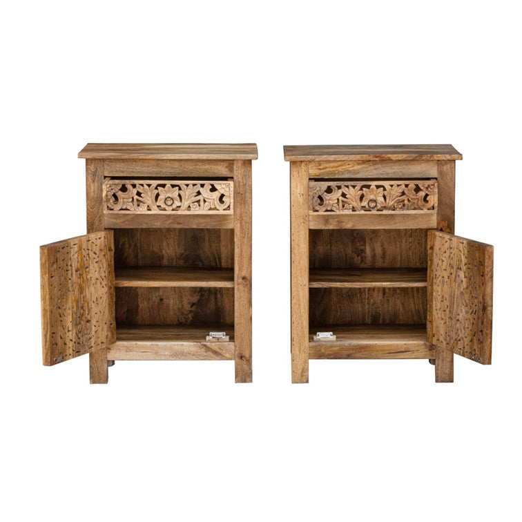 Bobby Wooden Bedside