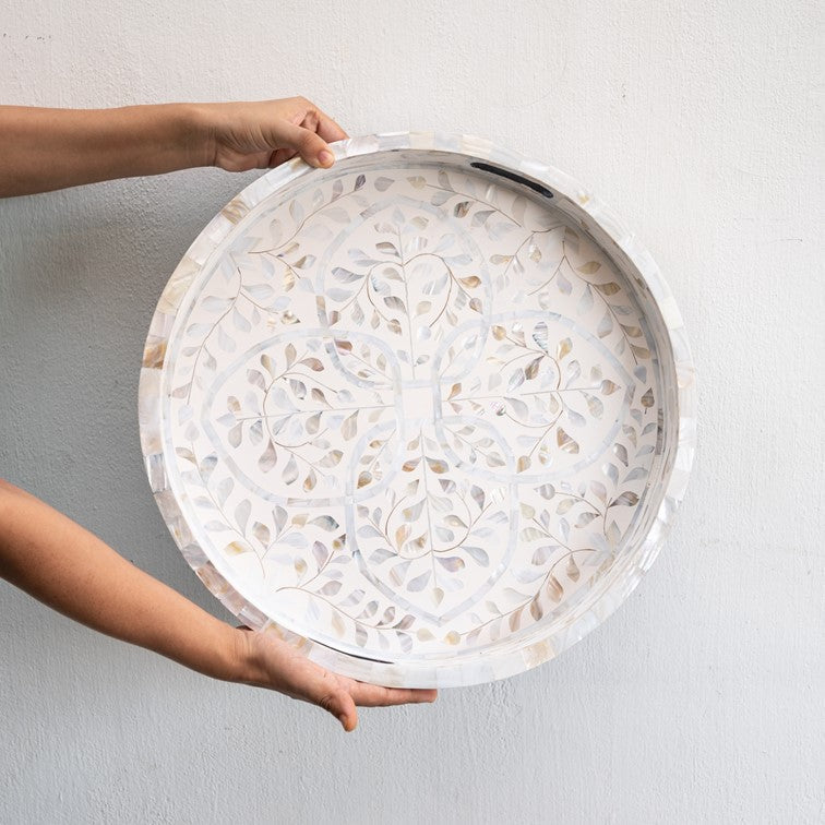 Elle Mother of Pearl Inlay Tray