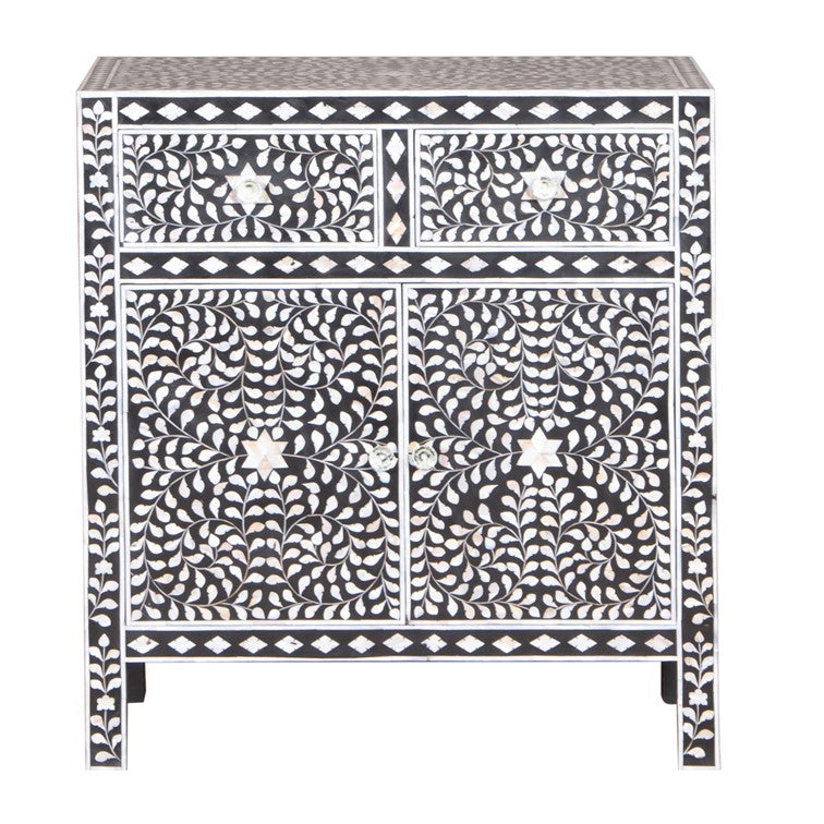 Vivek Mother of Pearl Inlay Cabinet
