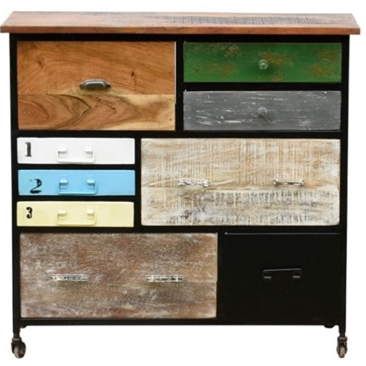 Oliver Carved Wooden Dresser