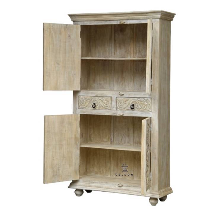 Joe Hand Carved Cabinet