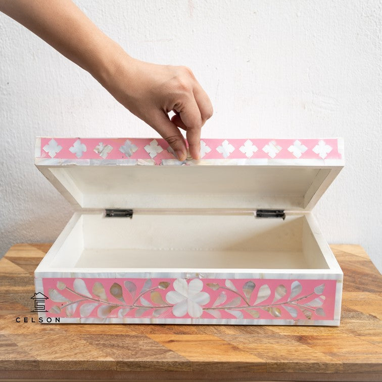 Elio Mother of Pearl Inlay Box