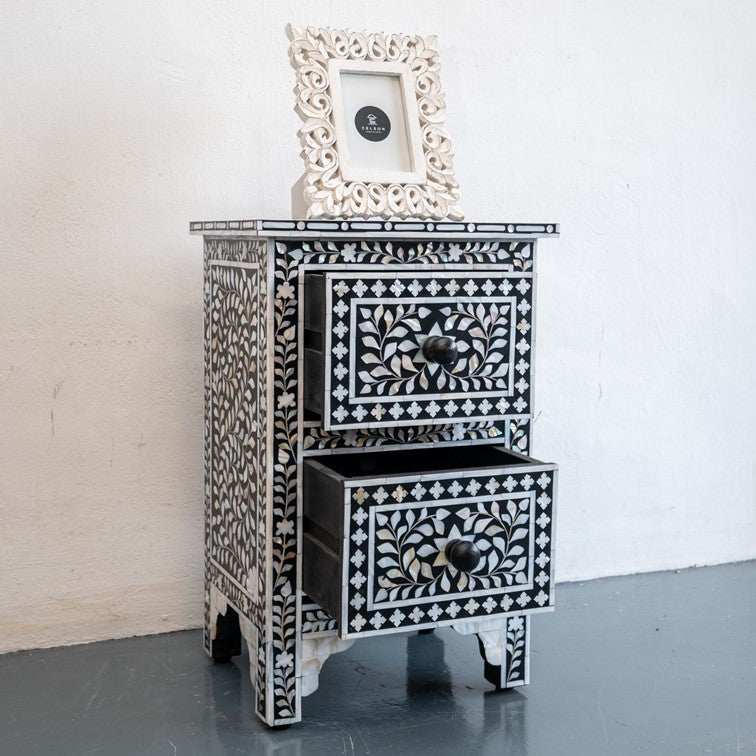 Josh Mother of Pearl Inlay Bedside