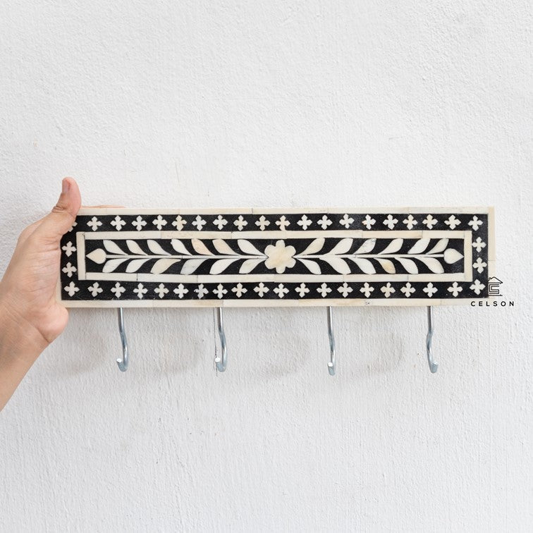 Bone Inlay Wall Hooks