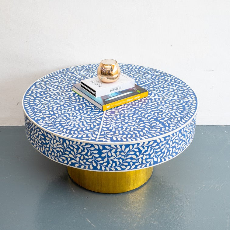 Paula Bone Inlay Coffee Table