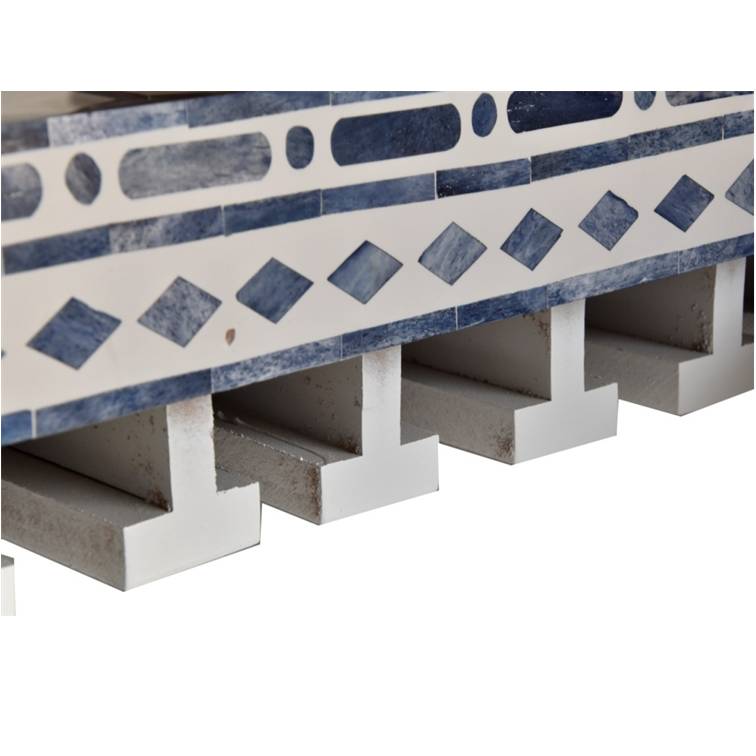 Dizon Bone Inlay Bar Cabinet