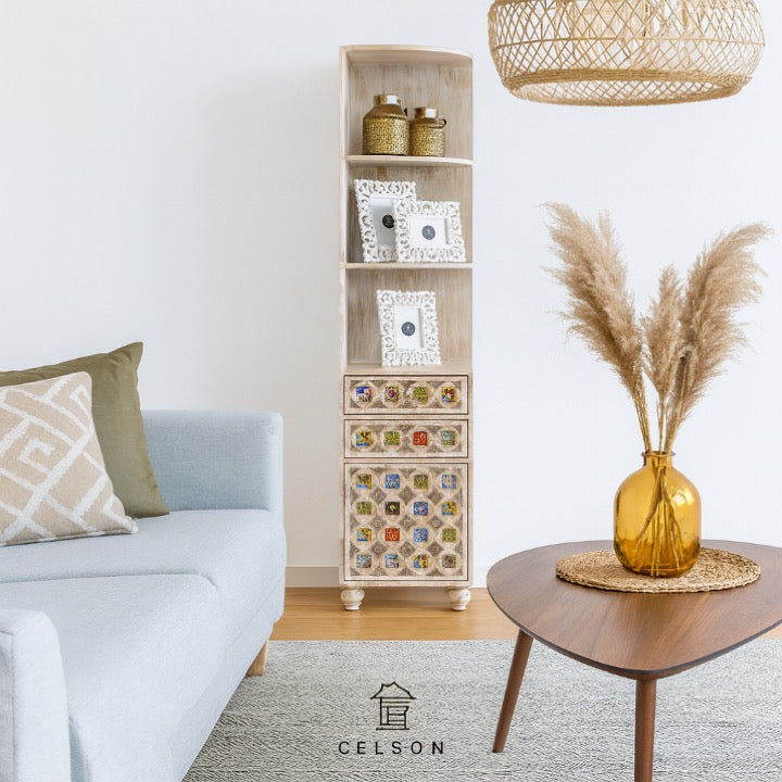 Gemma Wooden Bookshelf