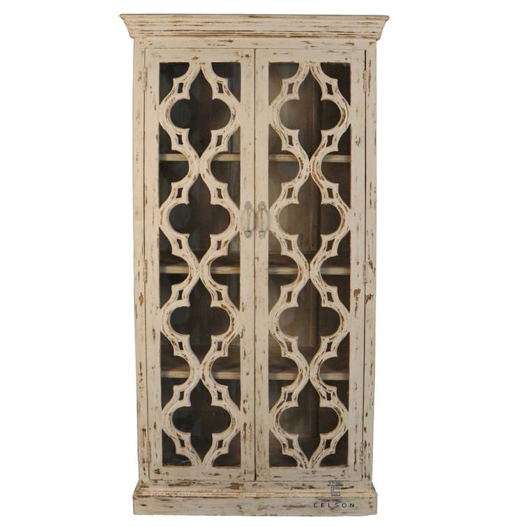 Naomi Carved Bookcase