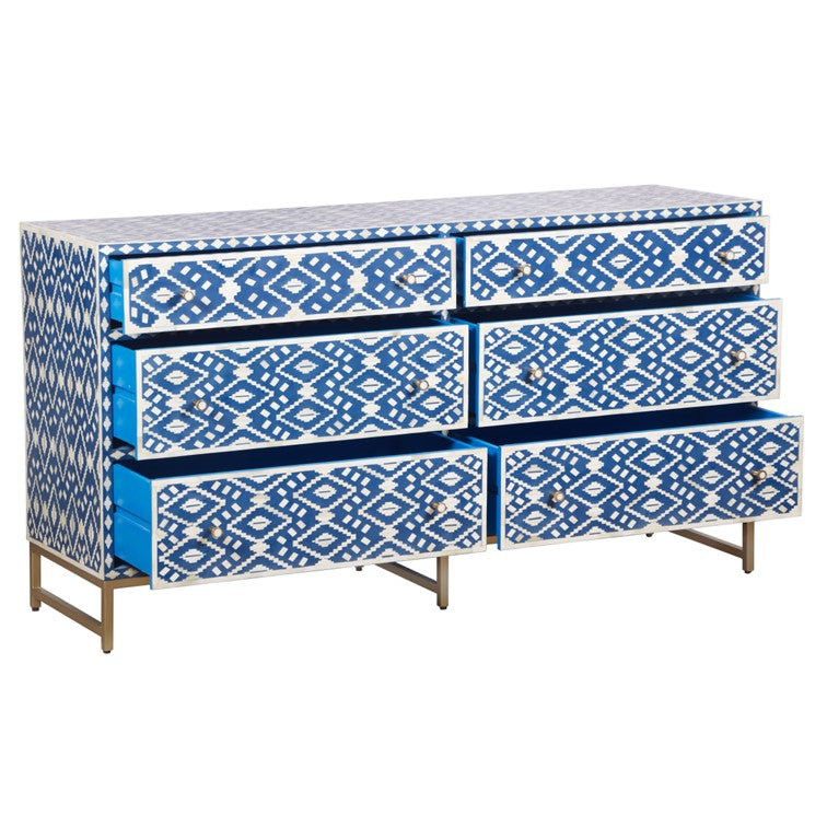 Kelly Bone Inlay Dresser