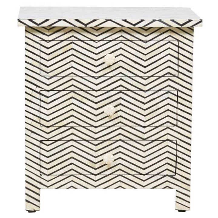 Riwi Bone Inlay Bedside