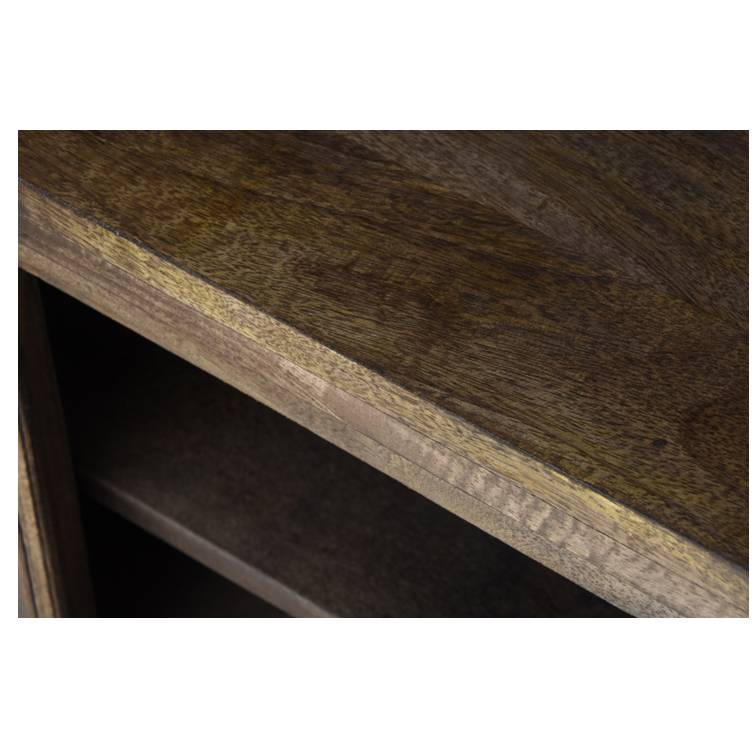 Rae Hand Carved Tiles Shoe Cabinet