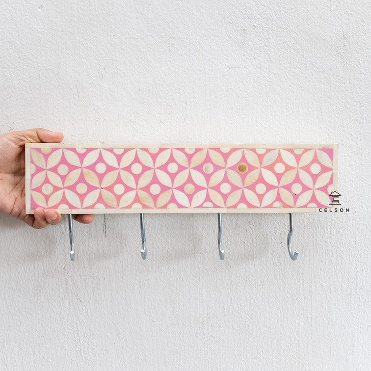 Bone Inlay Wall Hooks