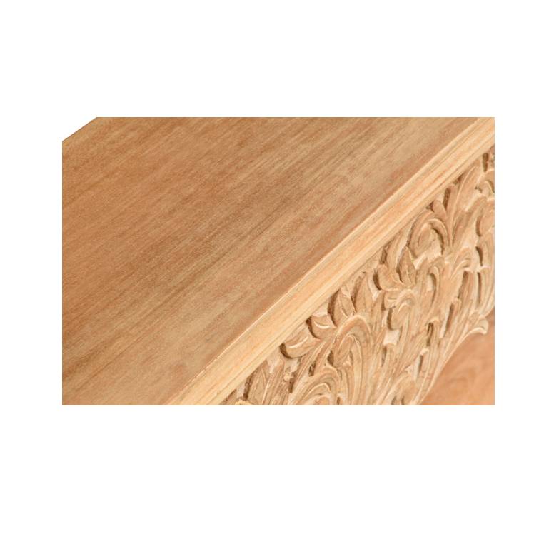 Woller Hand Carved Wooden Console Table