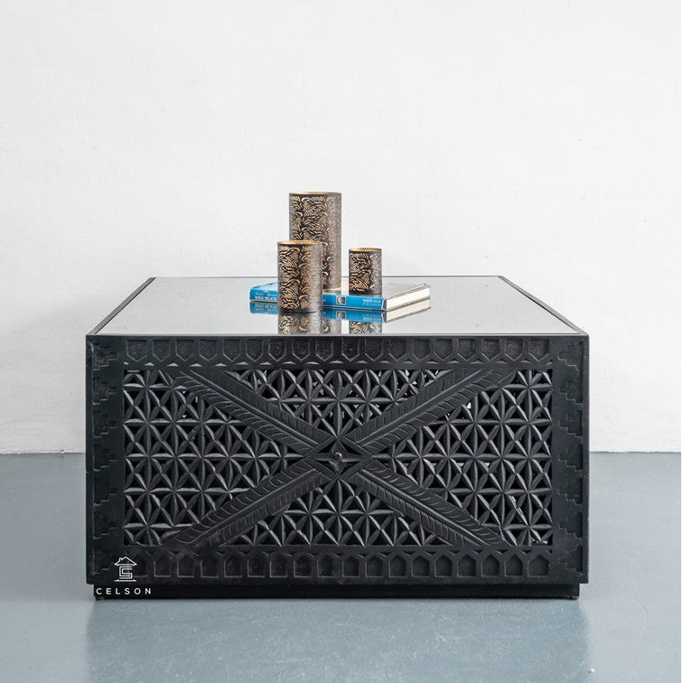 Louis Carved Wooden Coffee Table