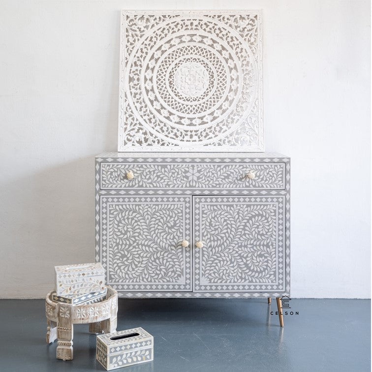 Raghav Resin Inlay Chest