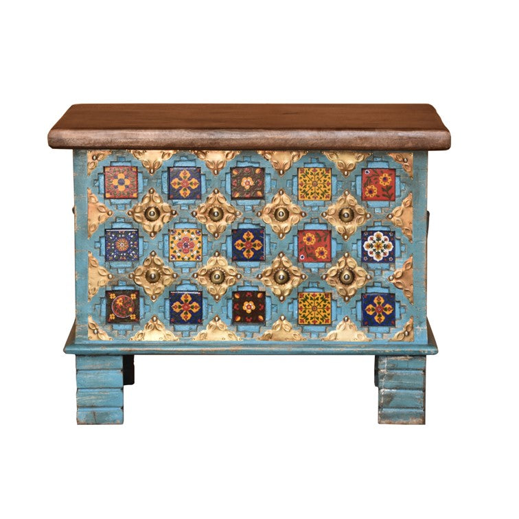 Zoe Brass & Tile Heritage Trunk