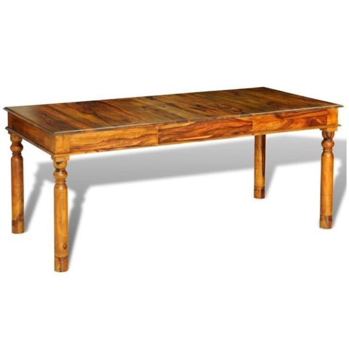 Frank Hand Carved Wooden Dining Table