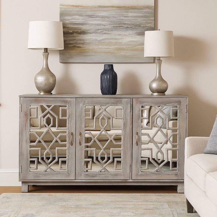 Ayona Hand Carved Sideboard