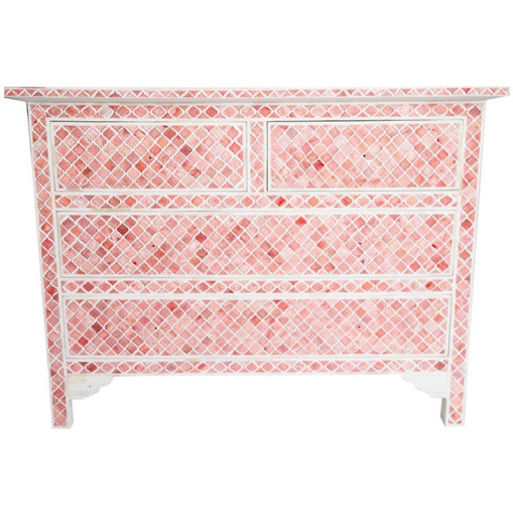 Eva Bone Inlay Chest of Drawer