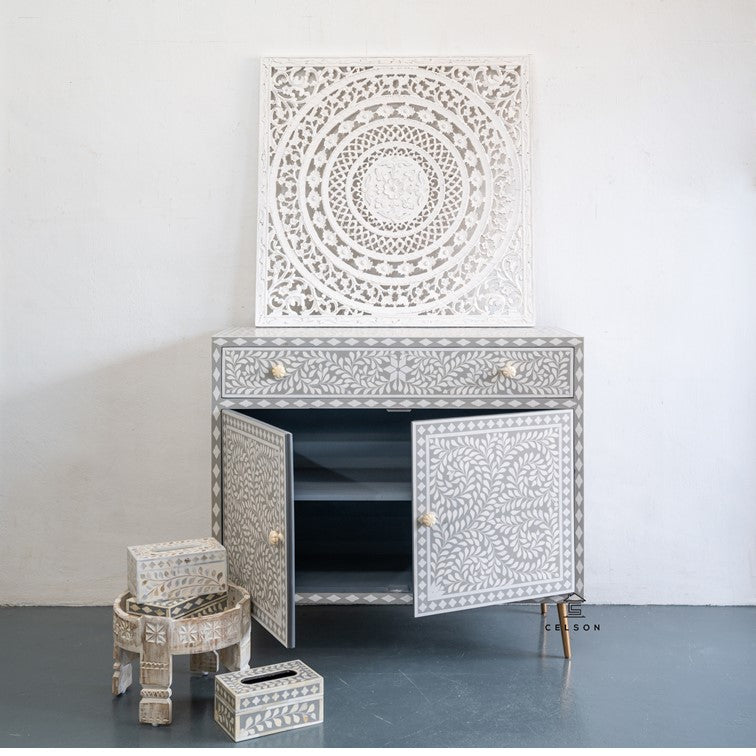 Raghav Resin Inlay Chest