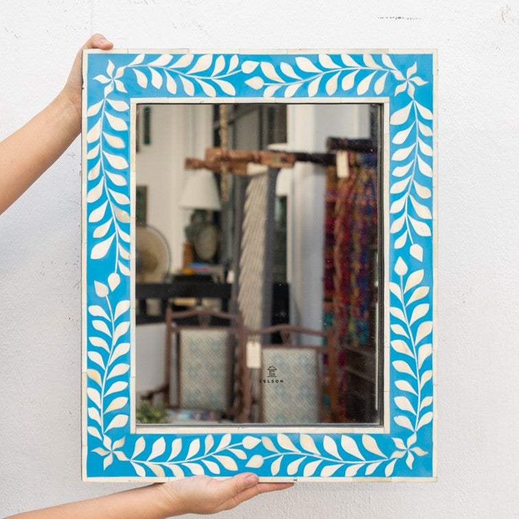 Nicca Bone Inlay Mirror