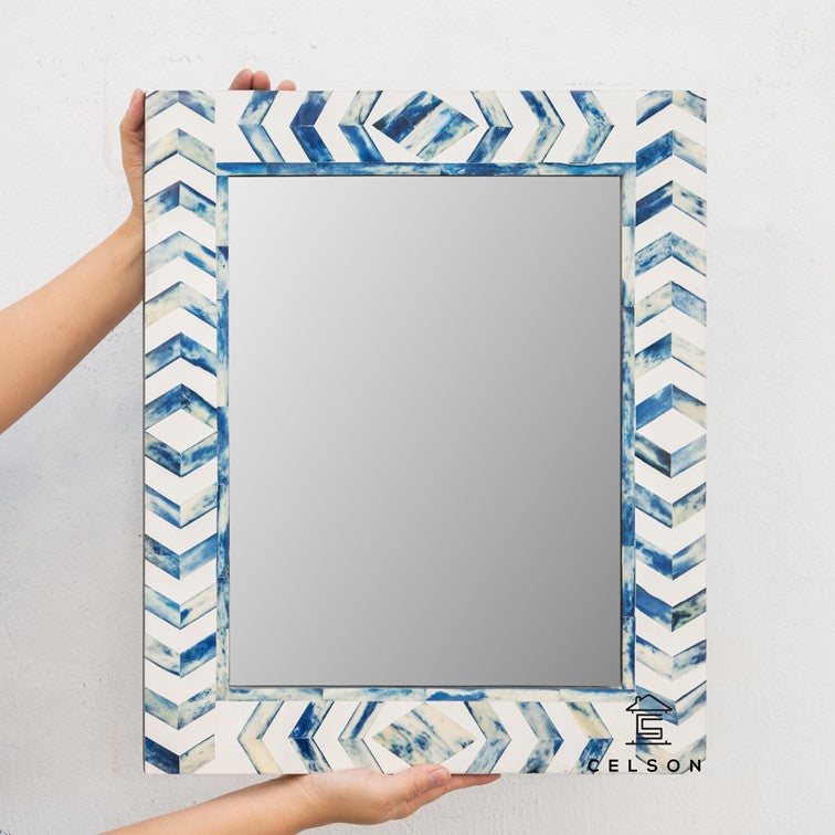Nicca Bone Inlay Mirror