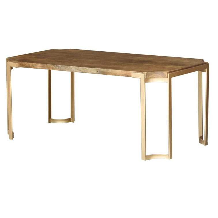 Perry Hand Carved Wooden Dining Table