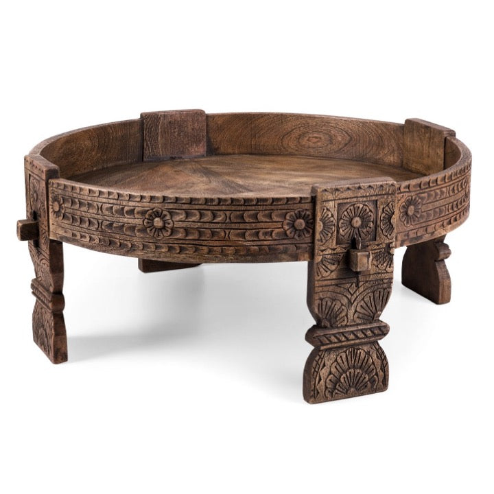 Eric Carved Chakki Coffee Table