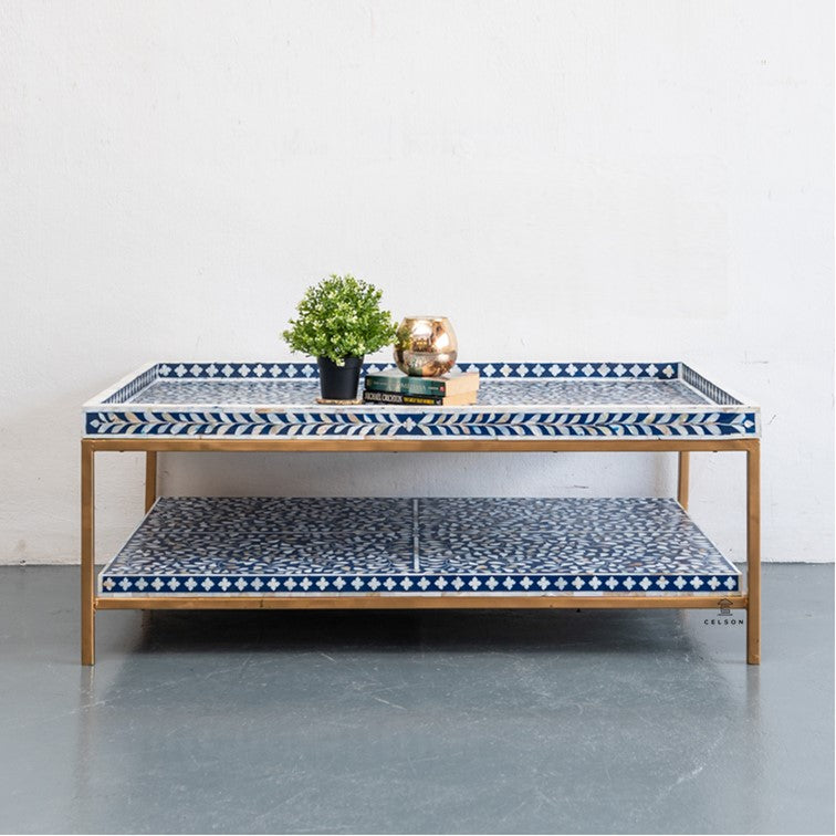 Evin Mother of Pearl Inlay Coffee Table
