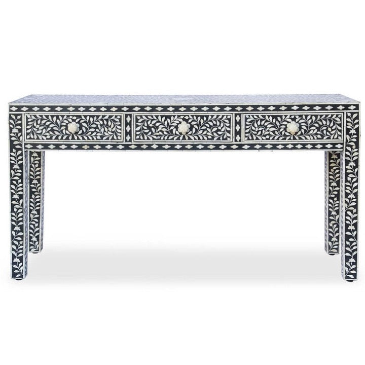 Mike Bone Inlay Console Table