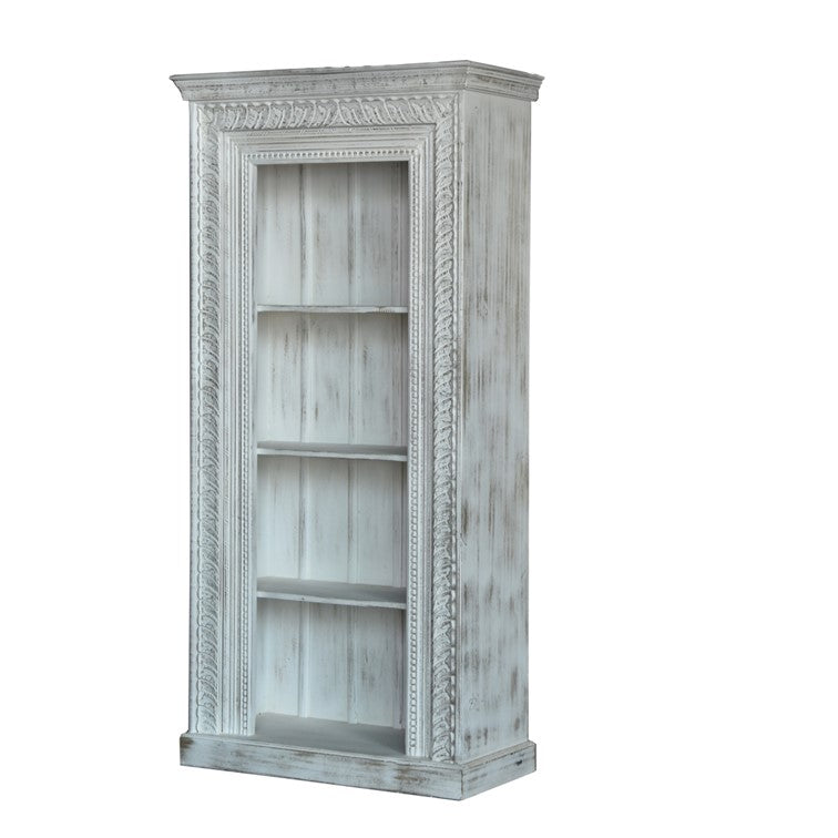 Paola Carved Bookshelf