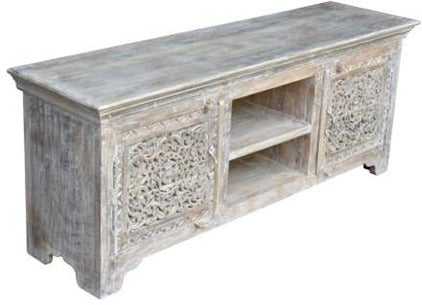 Scott Wooden Hand Carved TV Cabinet