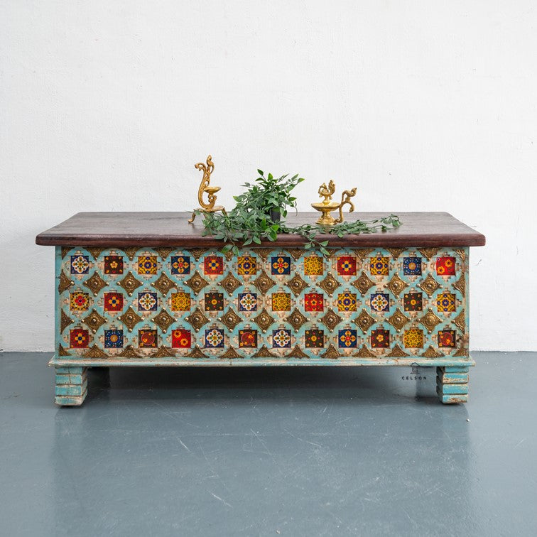 Zoe Brass & Tile Heritage Trunk