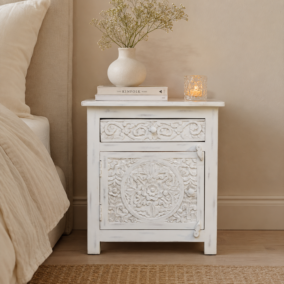 Jose Wooden Bedside