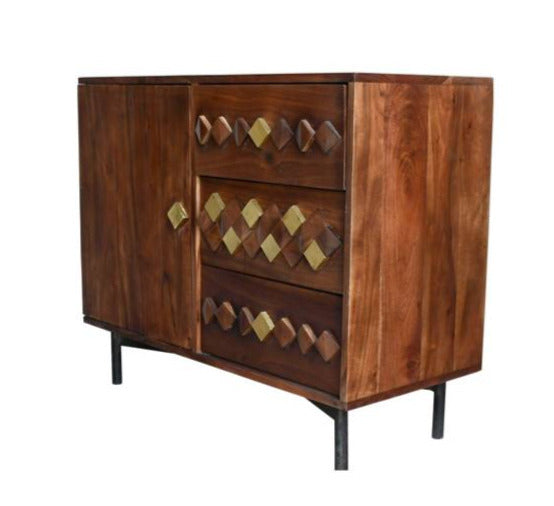 Bush Carved Chest of Drawer