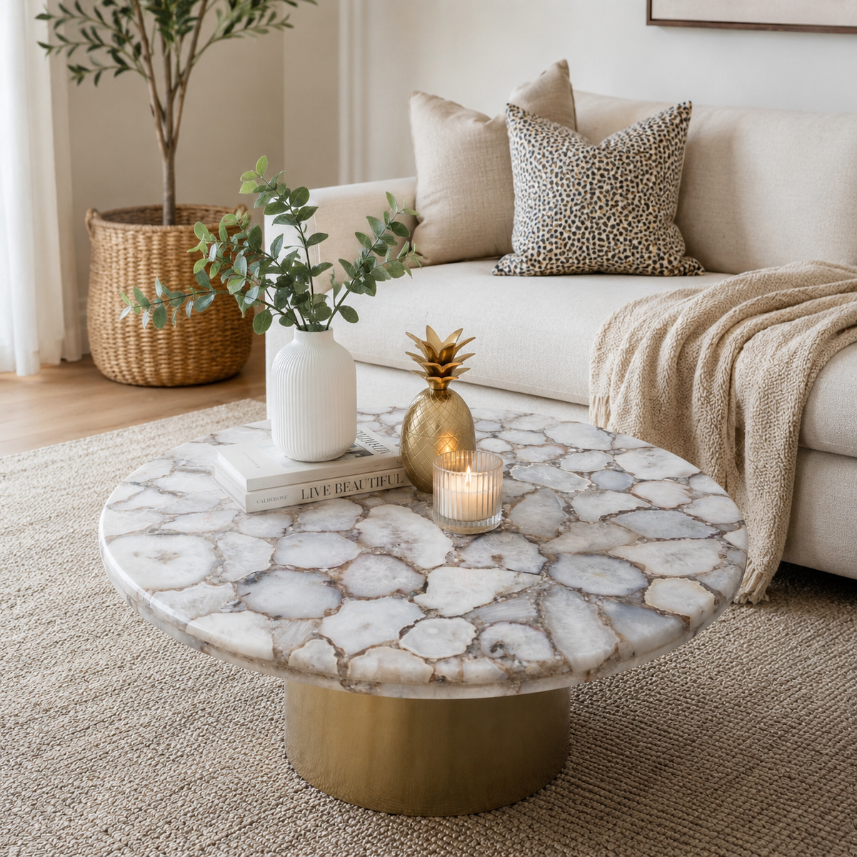 Joely Agate CoffeeTable