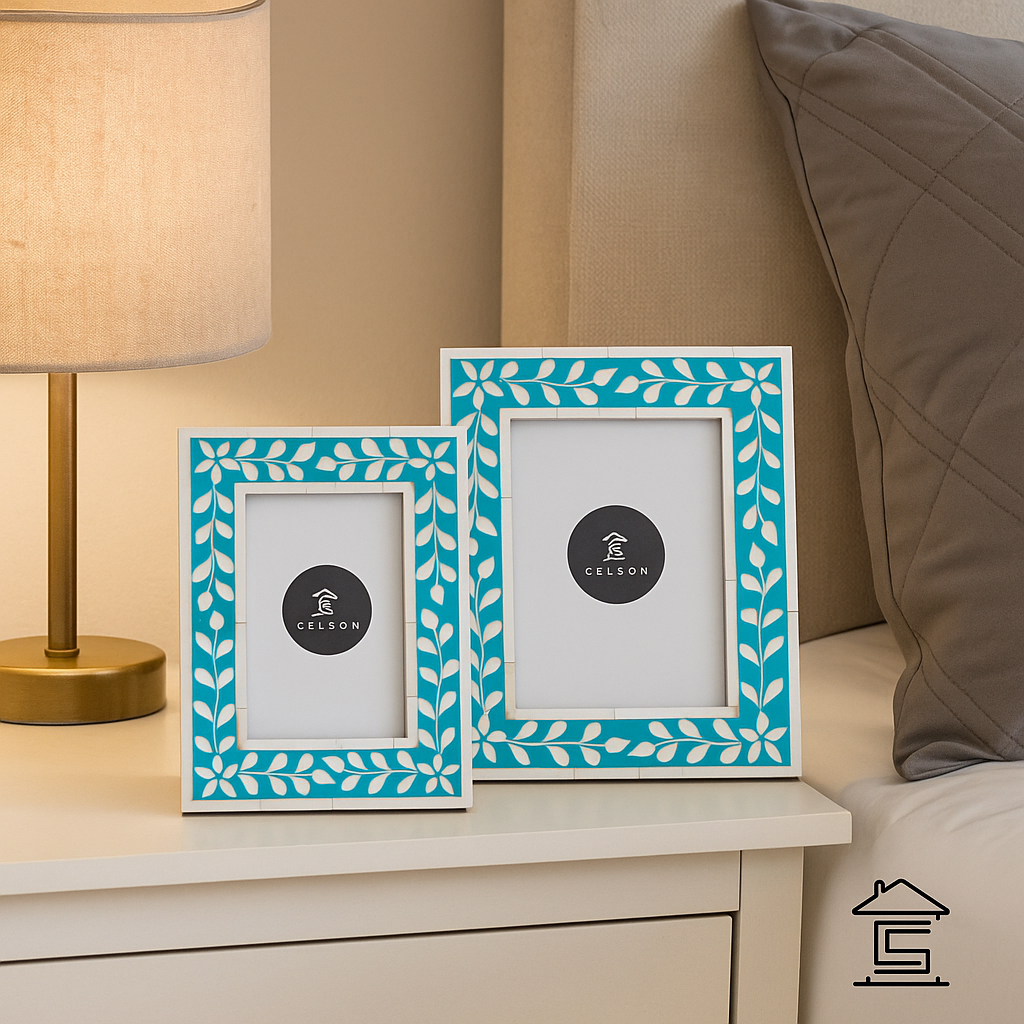 Mary Bone Inlay Photo Frame