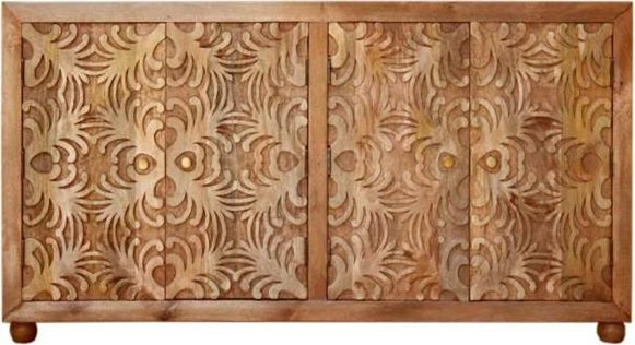 Ramon Hand Carved Wooden Buffet