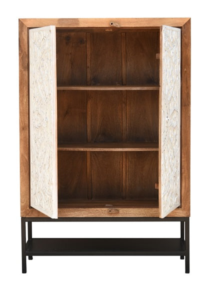 Helgu Wooden Bar Cabinet